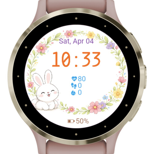 Floral Bunny