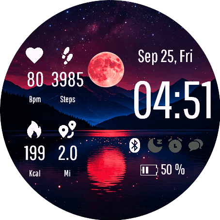 Crimson Moon Lake
