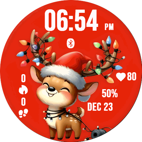 Excited Deer