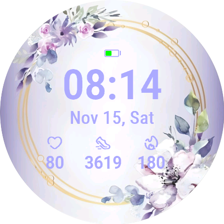 Lavender Wreath