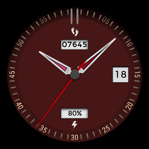 Crimson Dial (Your Data. Your Style)