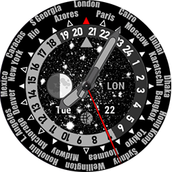 Classic Worldtimer Swiss made since 1961