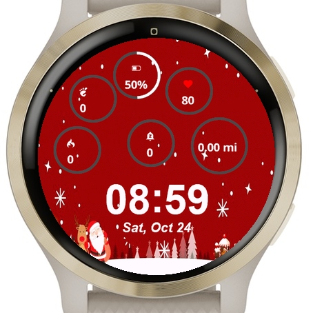 Red Christmas Santa Claus