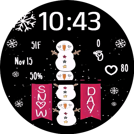 Snowman Centerpiece