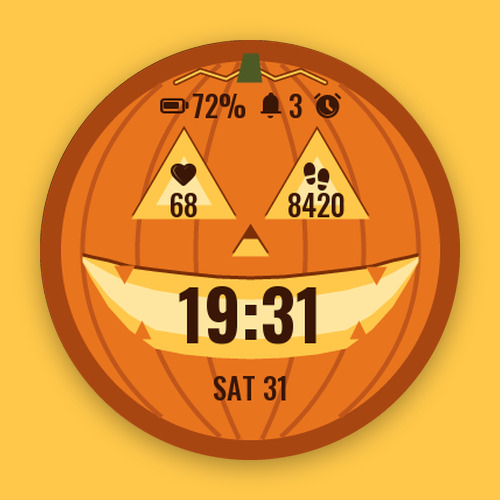 Lykt - Jack-o'-Lantern