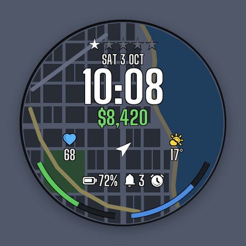 Stad – City Map HUD