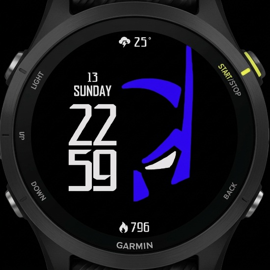 MnM BLUE MASK "AMOLED"