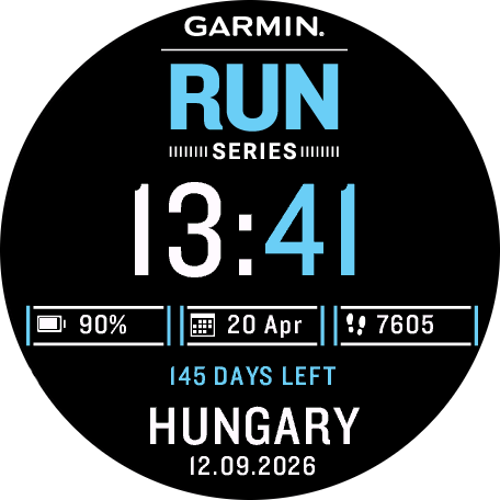 GARMIN RUN SERIES - HUNGARY
