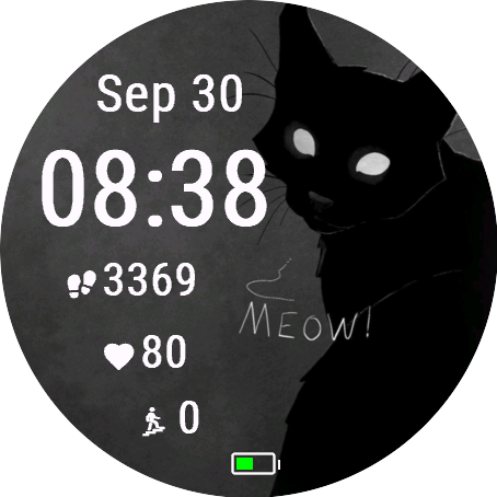 Meowing Cat