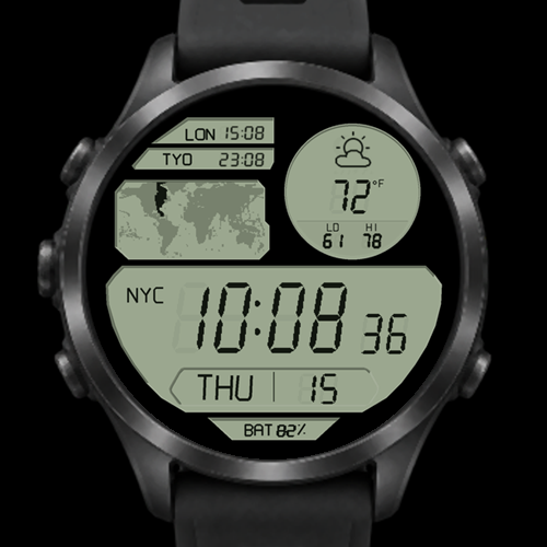 Atlas World Timer