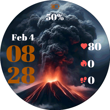 Erupting Volcano