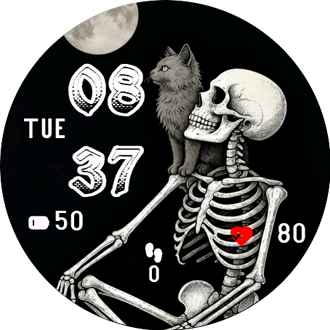 Skeleton Cat