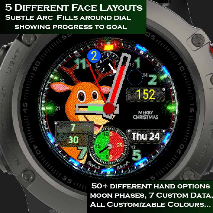 Christmas Analog Amoled Watch Collection