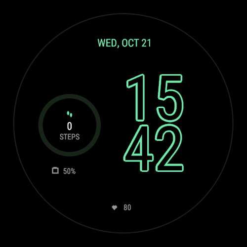Outline - Hollow Numerals