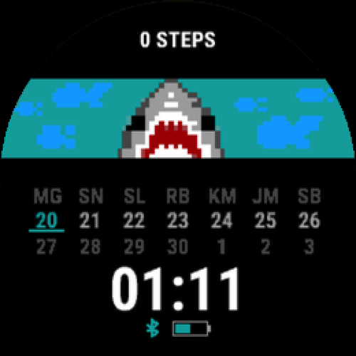 Shark — Two-Week Calendar