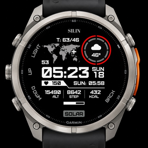 SILIN WorldMap Round