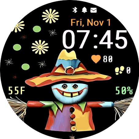 Colorful Scarecrow