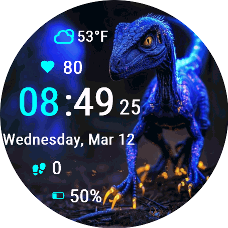 Blue Dino