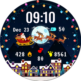 Lit Sleigh