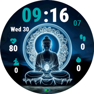 Neon Buddha