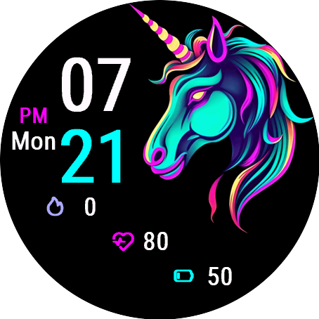 Neon Unicorn