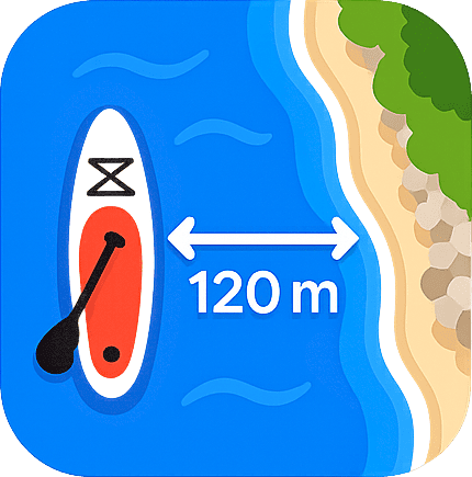 SUP Shore Distance CRO