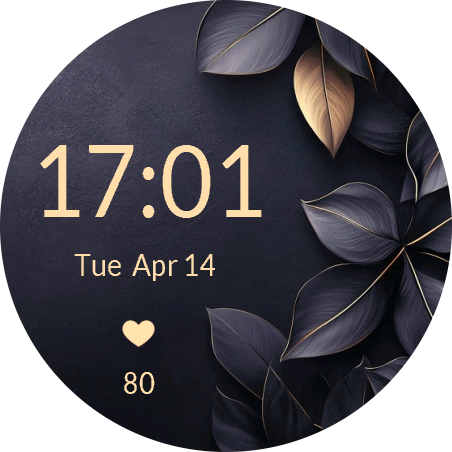 Dark Gold Leafs
