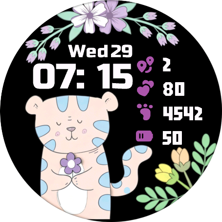 Pastel Tiger