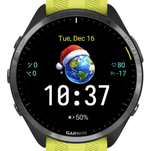 Santa Earth Glow