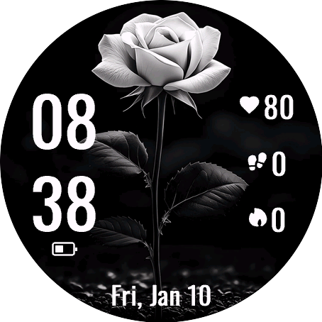 Monochrome Flower