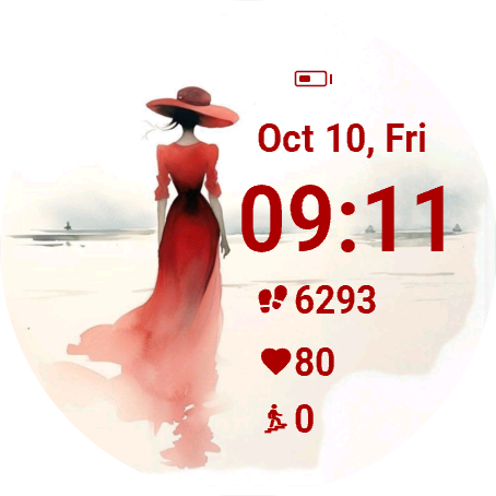 Red Gown