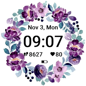 Purple Wreath