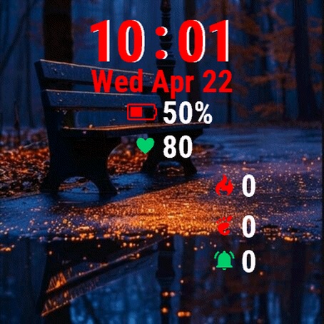 Bench Lantern Rain
