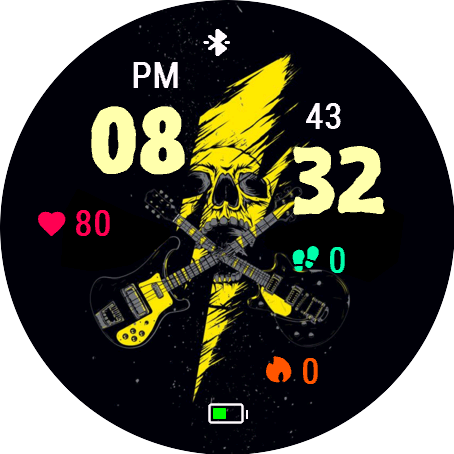 Skull Guitar