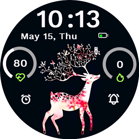 Floral Stag