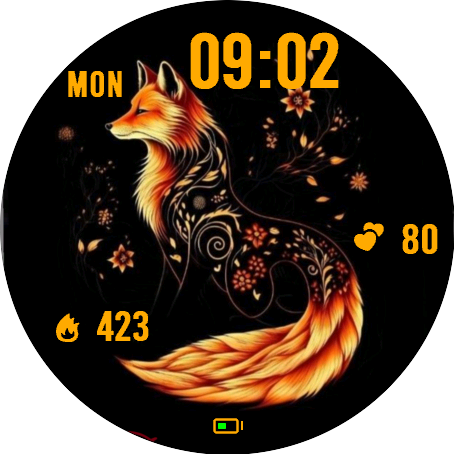 Floral Fox