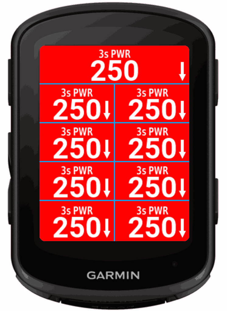 Workout Power Datafield (Wahoo Like)