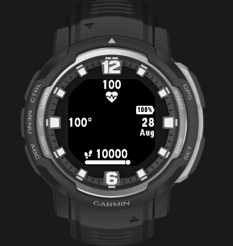 Instinct Crossover Quadrants (Dual Power Modes) | Connect IQ Store