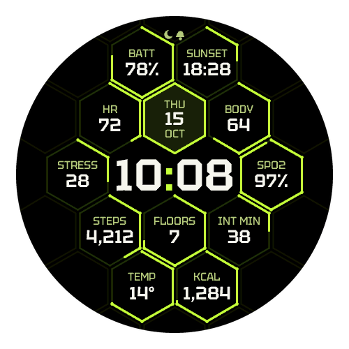 Hive - Honeycomb Data HUD