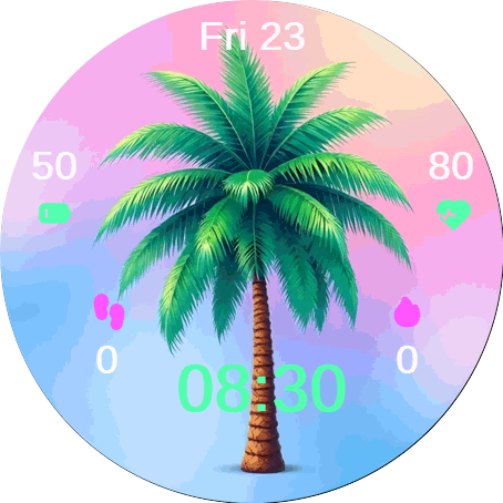 Tropical Palm