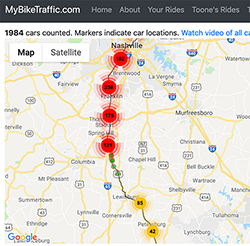 My Bike Radar Traffic
