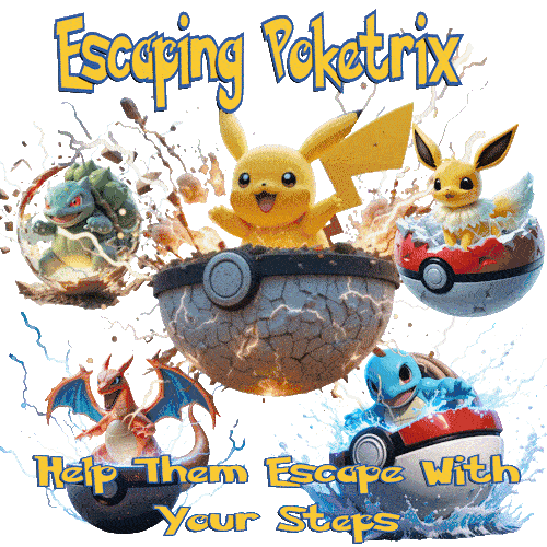 ▶Poketrix Companion Stepper Inspired By Pokemon