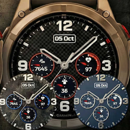 Carbon Sport Analog — official Connect IQ artwork