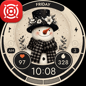 Vintage Snowman