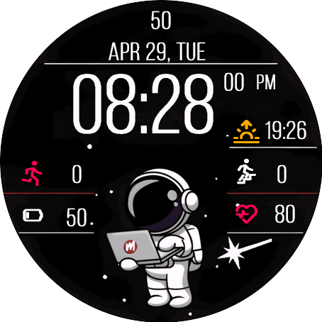 Astronaut Laptop