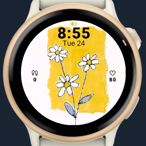 雏菊花表盘