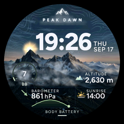 Peak Dawn – Mountain Sunrise
