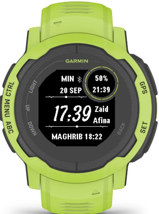 Azan Time Watchface