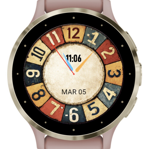 Vintage Analog Numbers