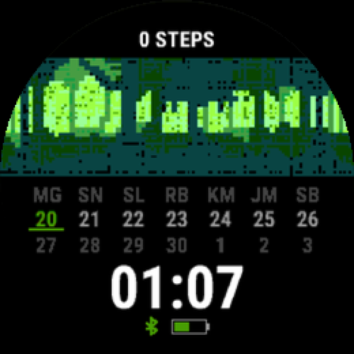 Green Forest — Two-Week Calendar